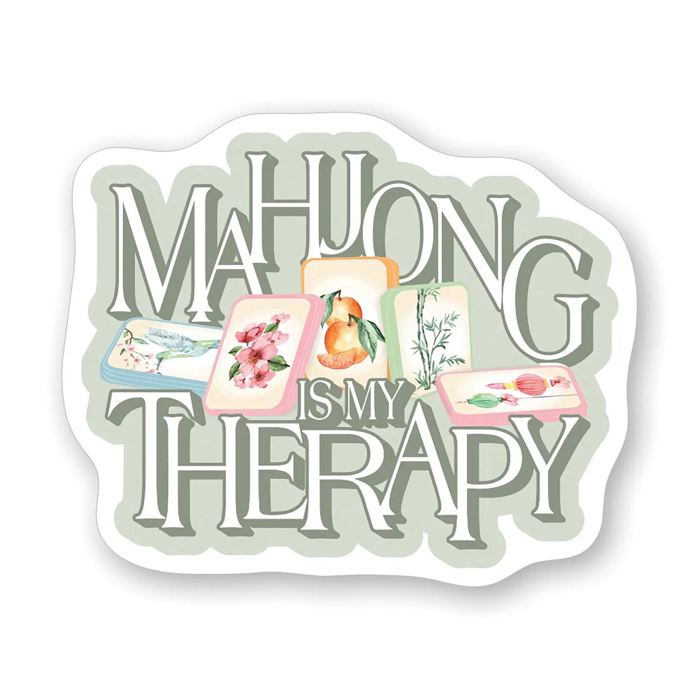Mahjong Therapy Sticker