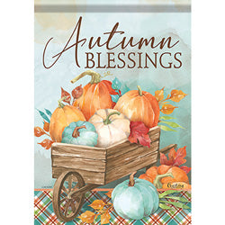 Autumn Blessings Garden Flag