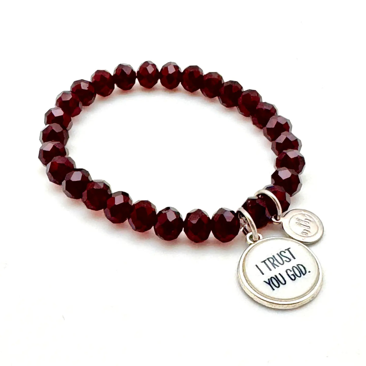 I Trust You God Sentiment Bracelet