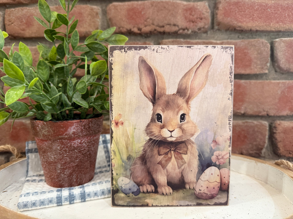Bunny Wood Blocks - 3 Styles