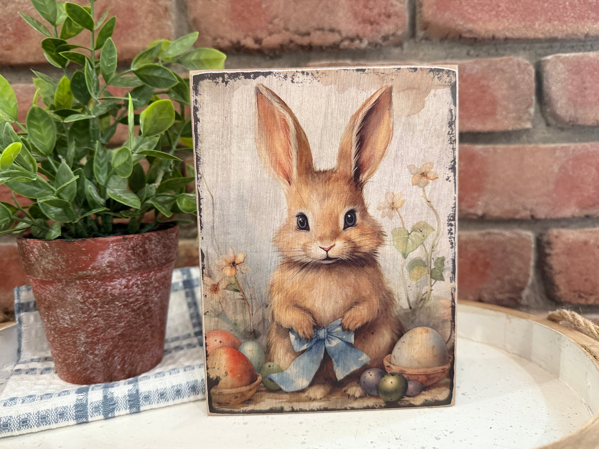 Bunny Wood Blocks - 3 Styles
