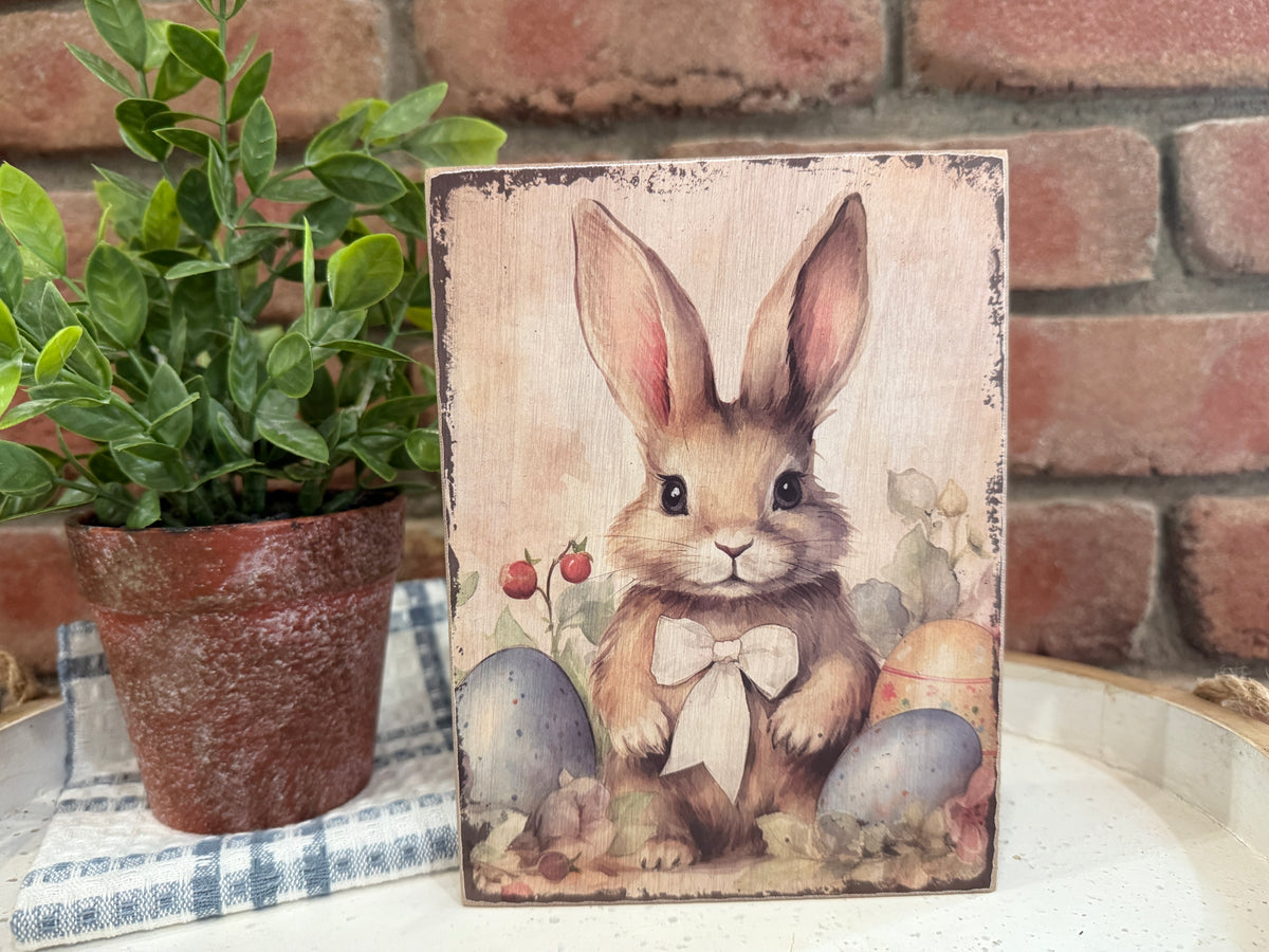 Bunny Wood Blocks - 3 Styles
