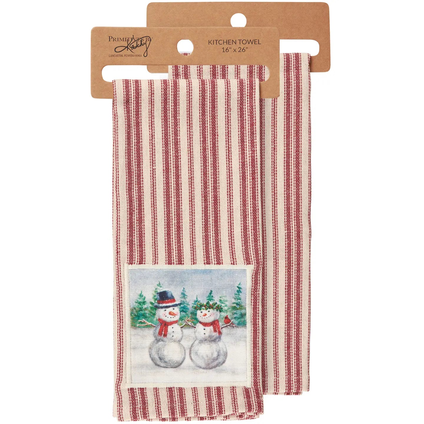 Snow Family Kitchen Towel