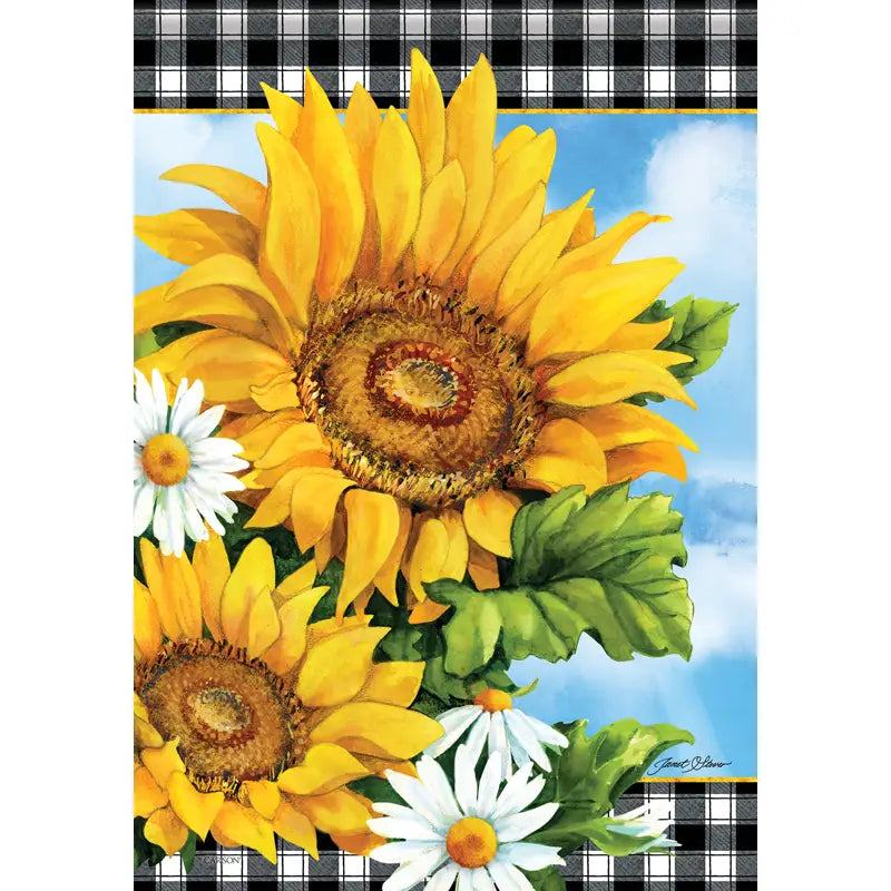 Summer Sunflowers Garden Flag