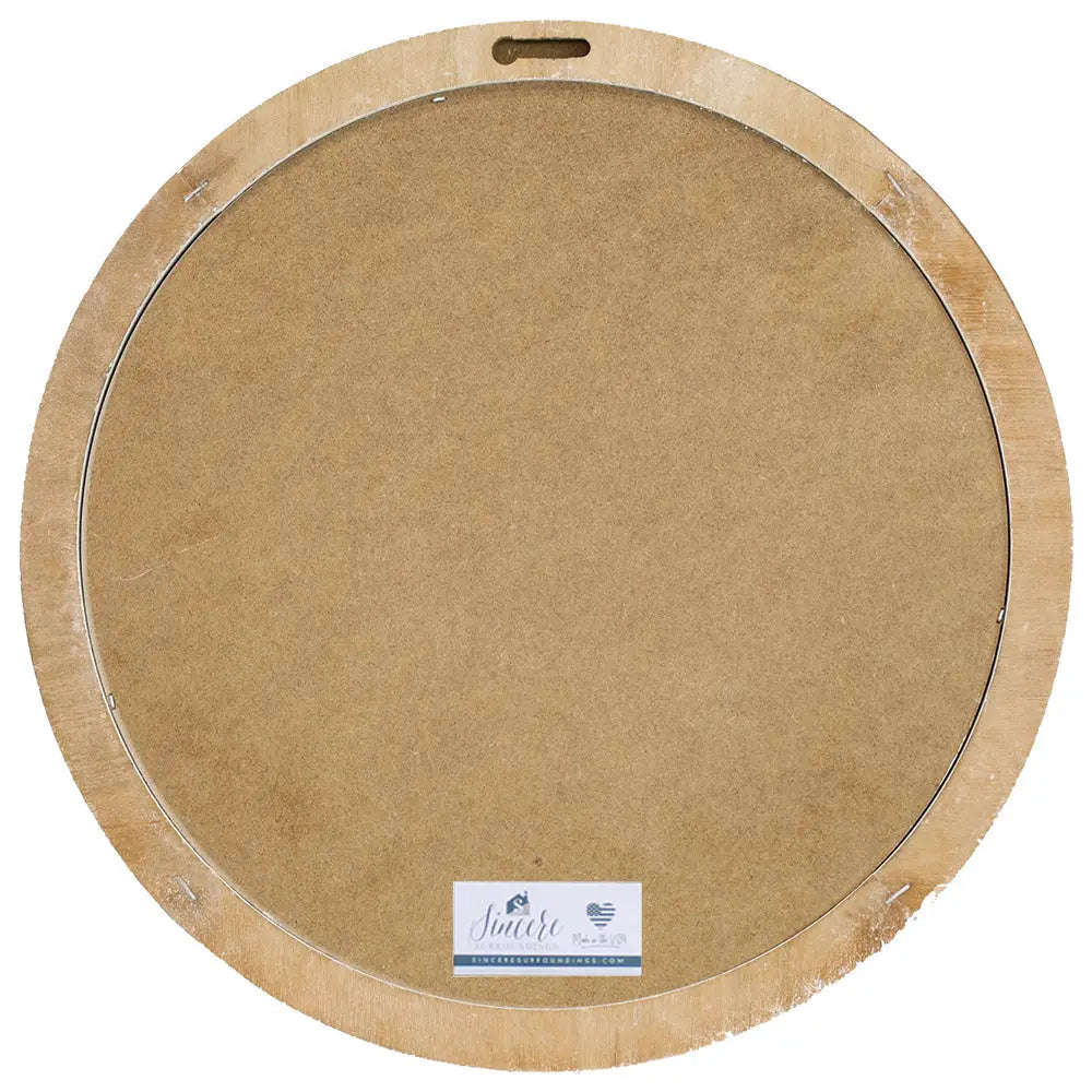 Piece of my Heart Round Beaded Sign