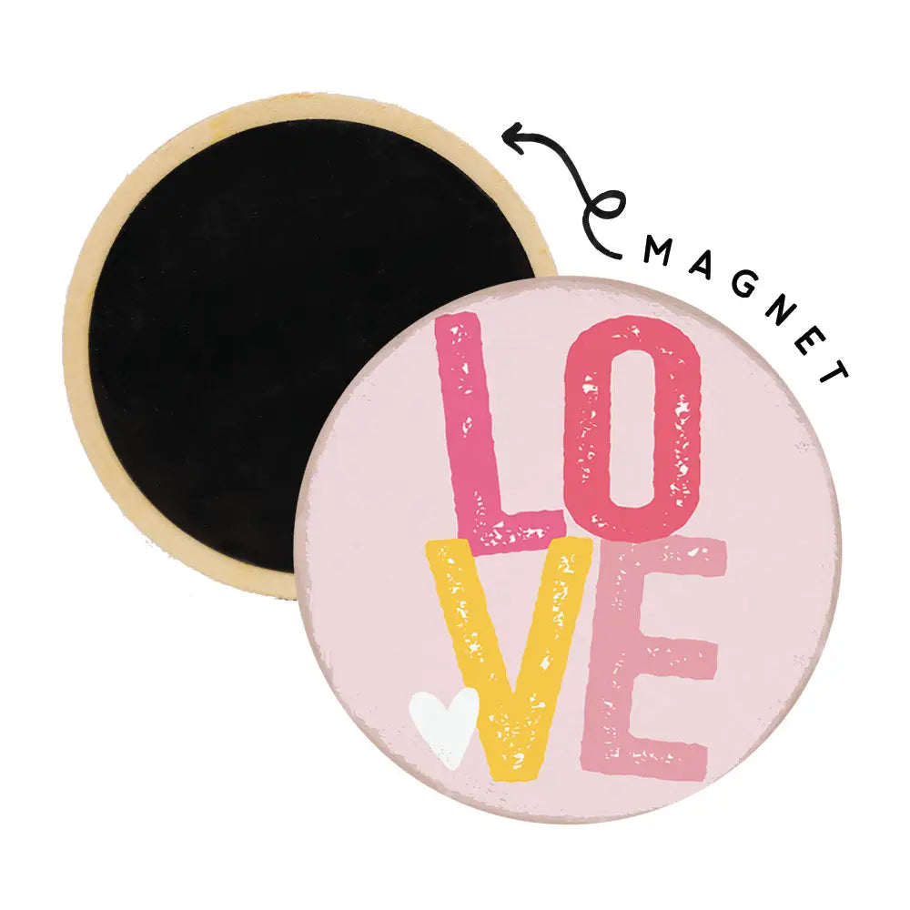 Love Round Magnet