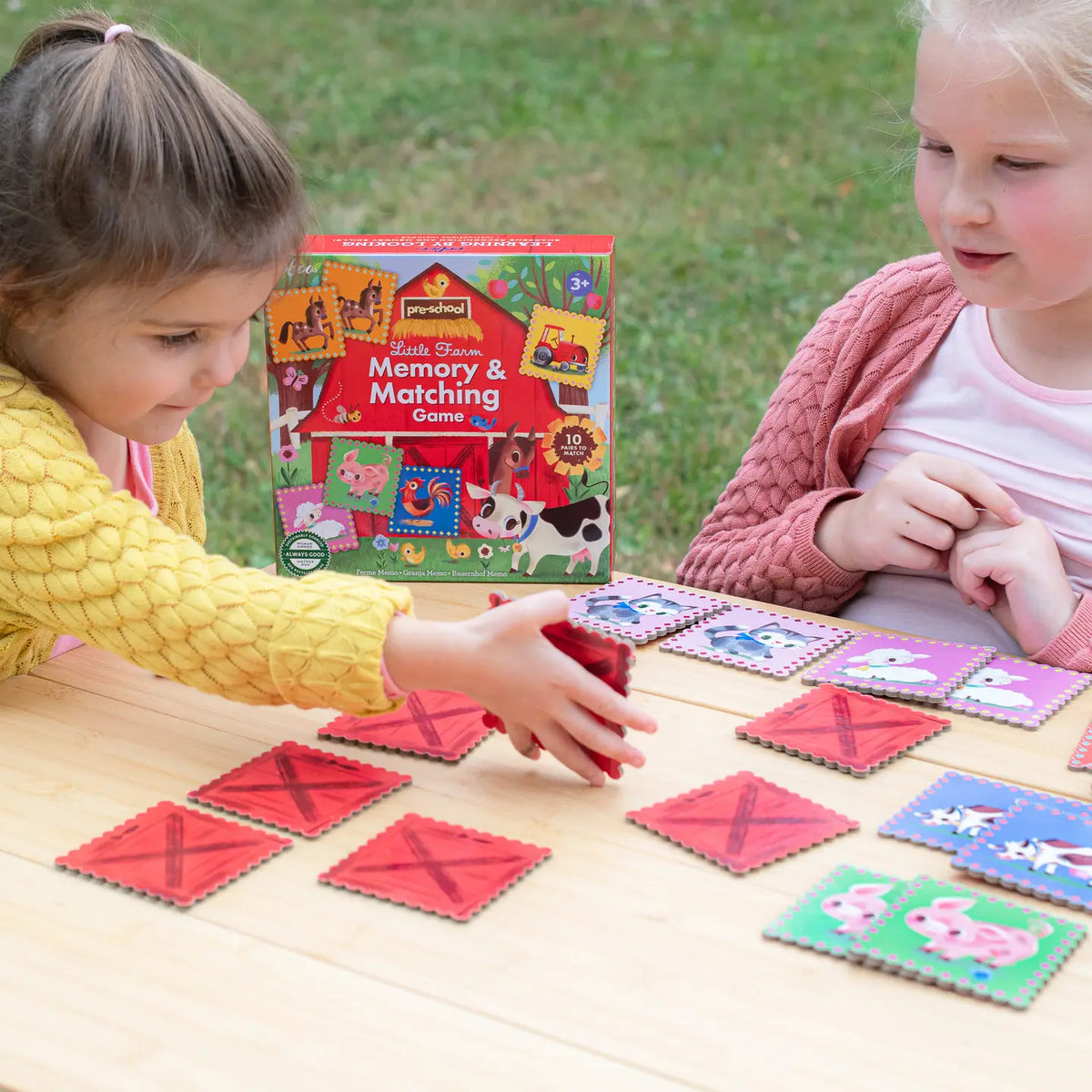 Little Farm Preschool Matching Game