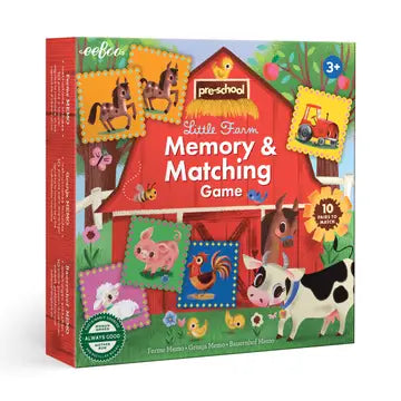 Little Farm Preschool Matching Game