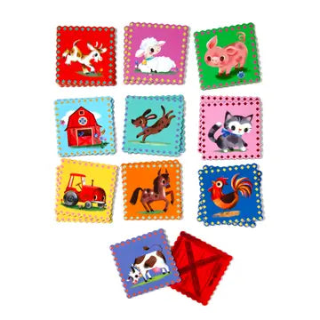 Little Farm Preschool Matching Game