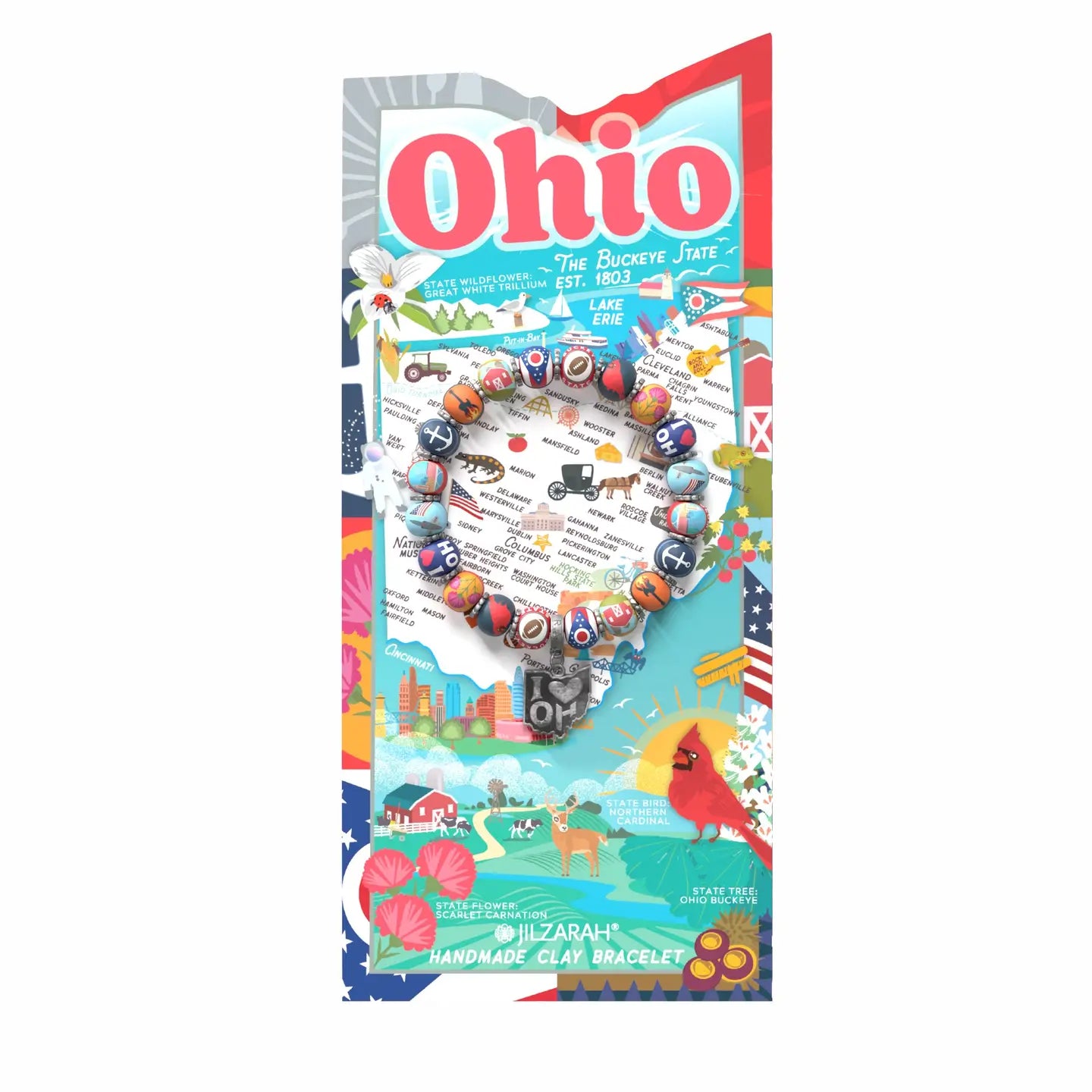 Ohio Places We Love Bracelet