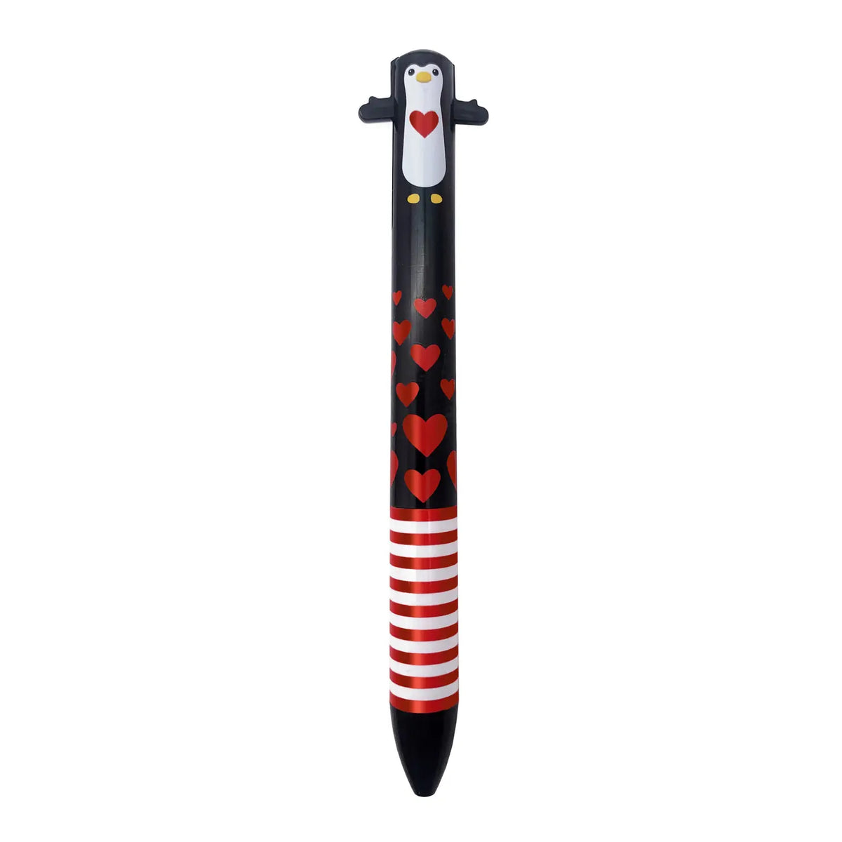 Valentine Two Color Click Pens - 4 Styles