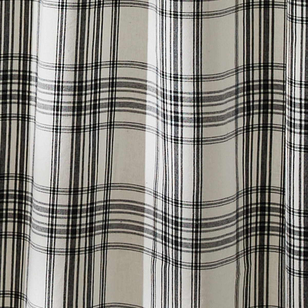 Onyx and Ivory Shower Curtain