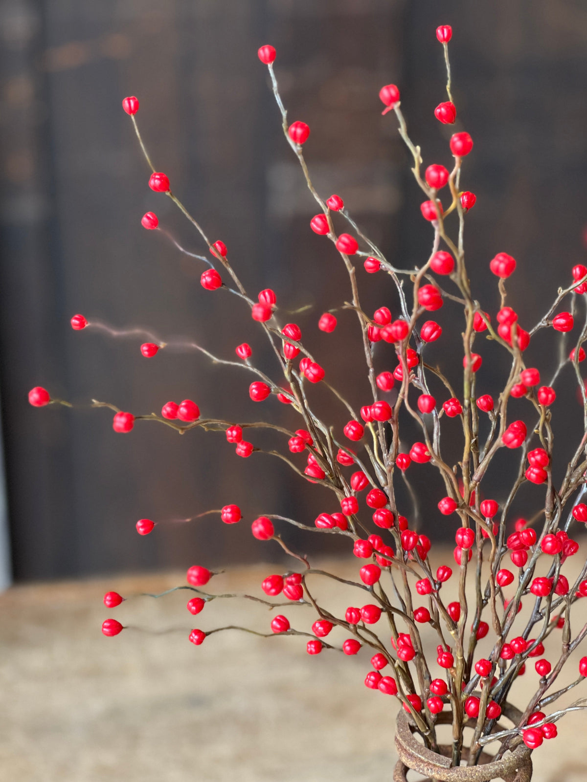 Heart Berries Pick - Red