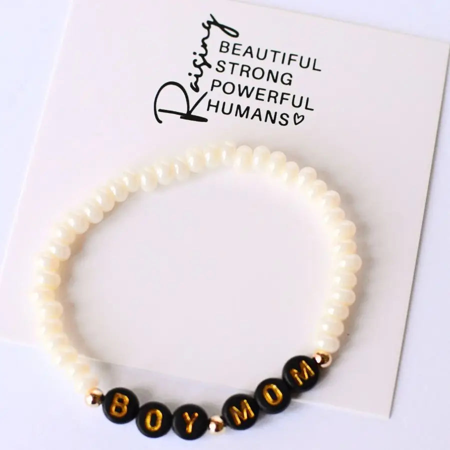 Boy Mom Bracelet