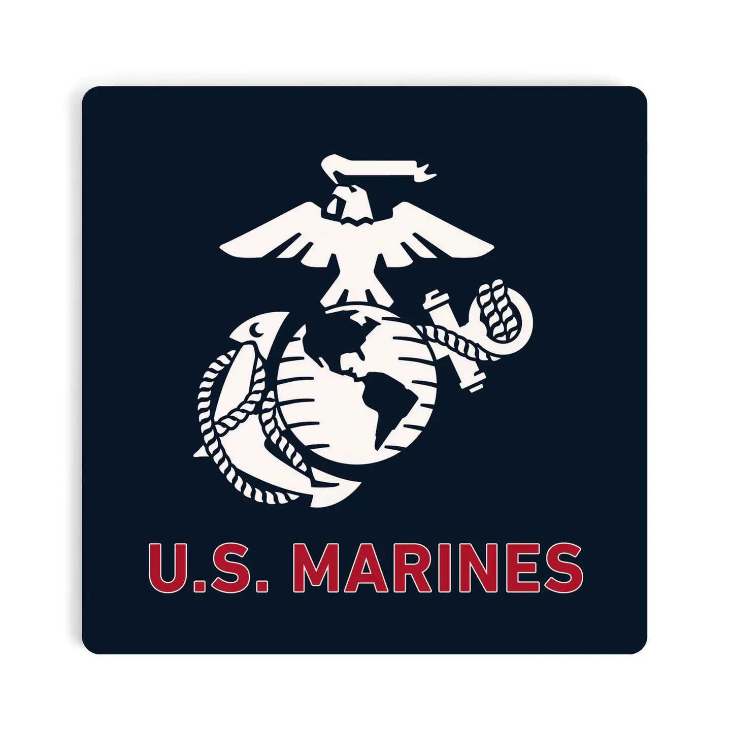 US Marines Coaster