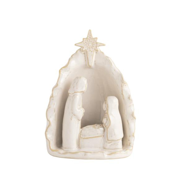 Stoneware Nativity Scene