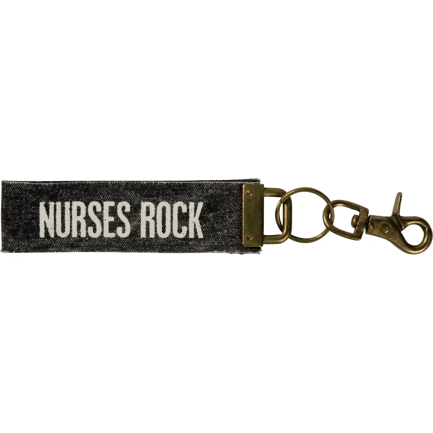Nurses Rock Keychain