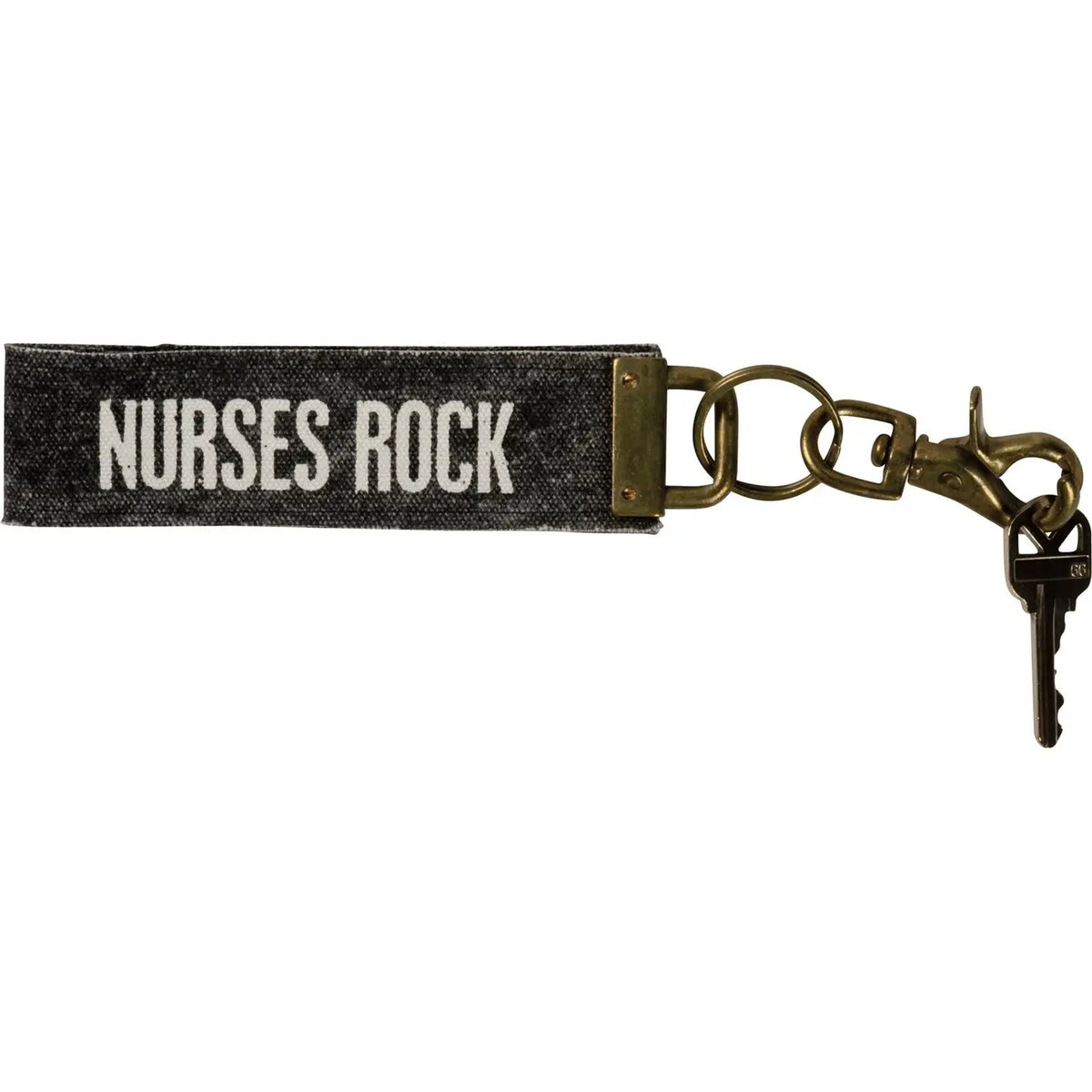 Nurses Rock Keychain