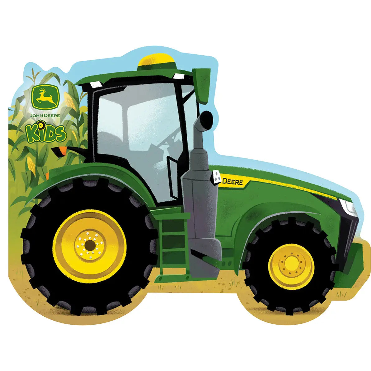 John Deere: How Tractors Work Shaped Board Book