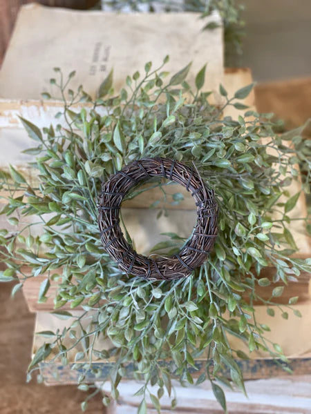 Mixed Sage Candle Ring - Large