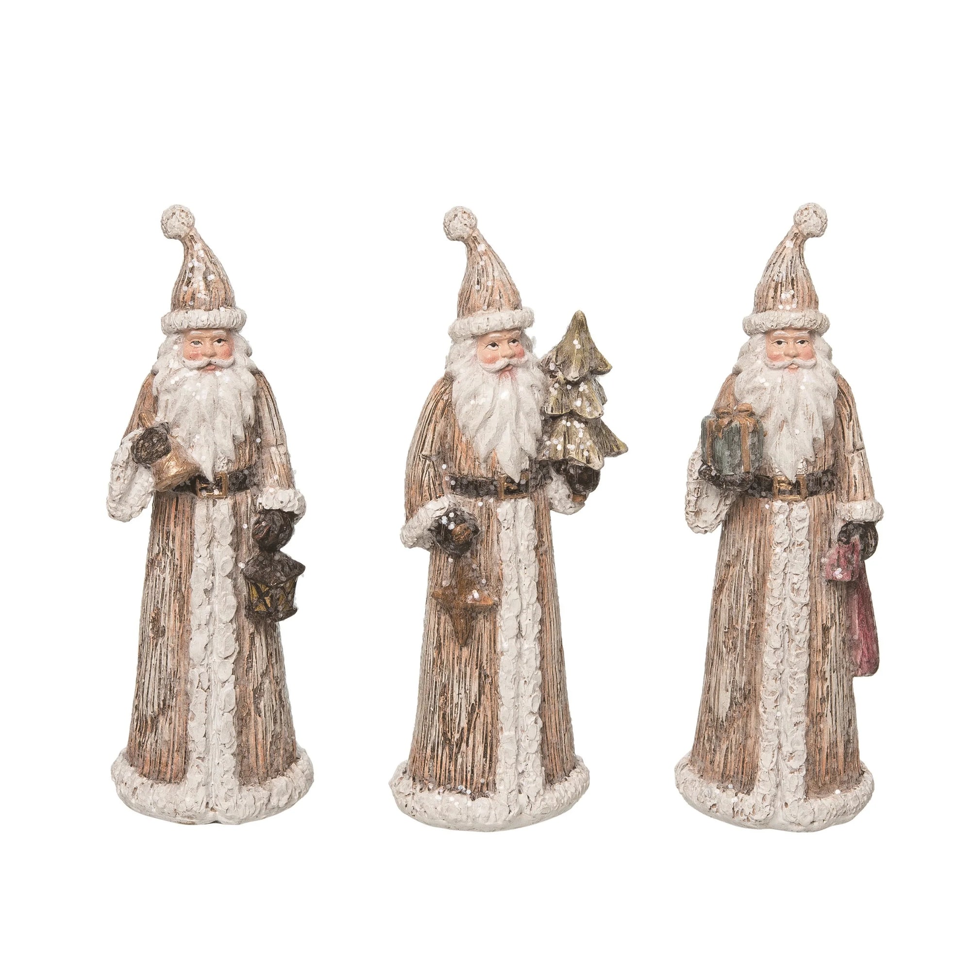 Gold Santa Figurine - 3 Styles