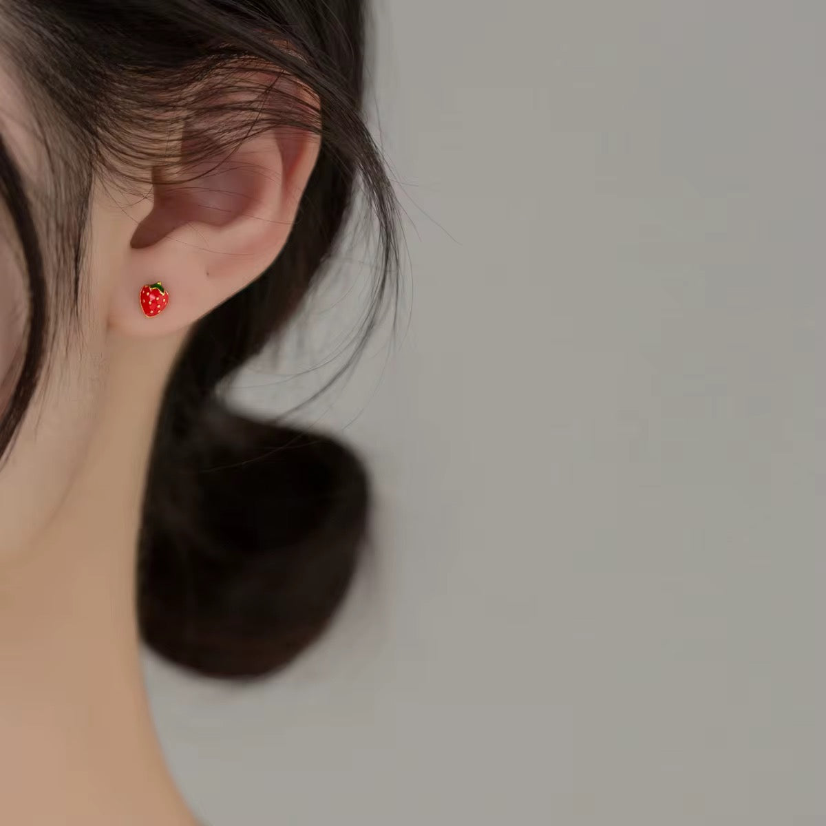 Strawberry Stud Earrings