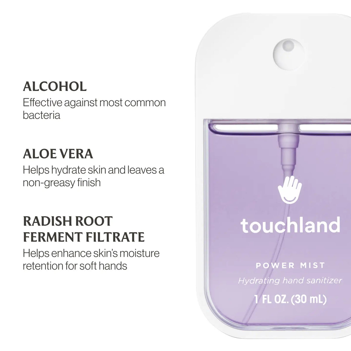 Touchland Hand Sanitizer - Pure Lavender