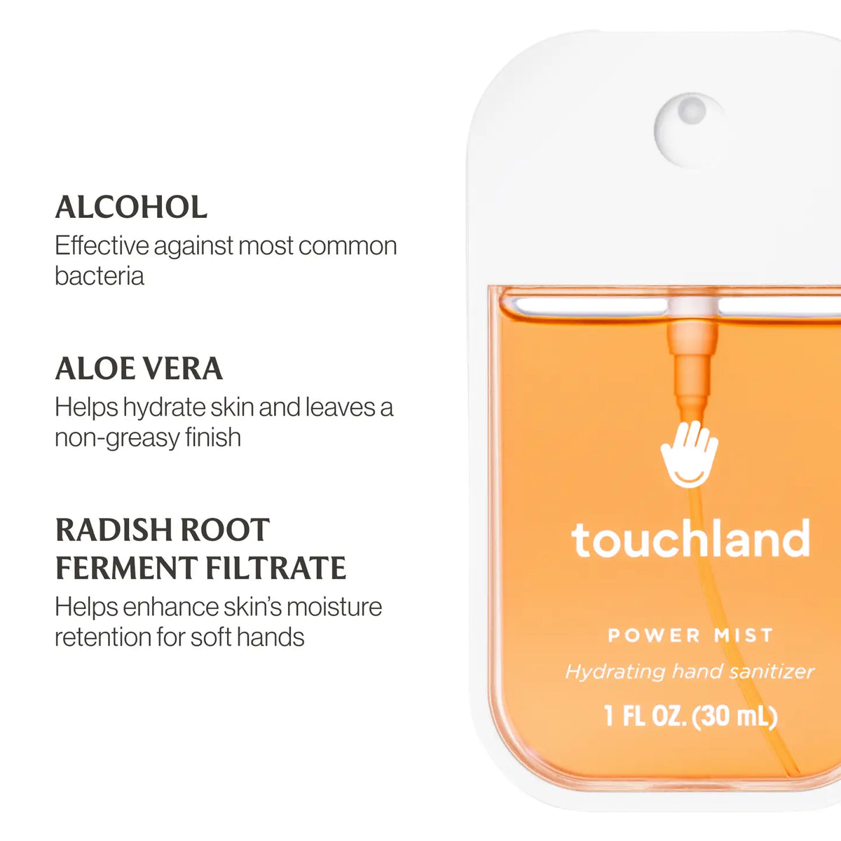 Touchland Hand Sanitizer - Velvet Peach
