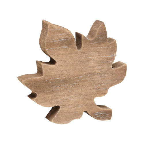 Wood Simple Leaf Cutout