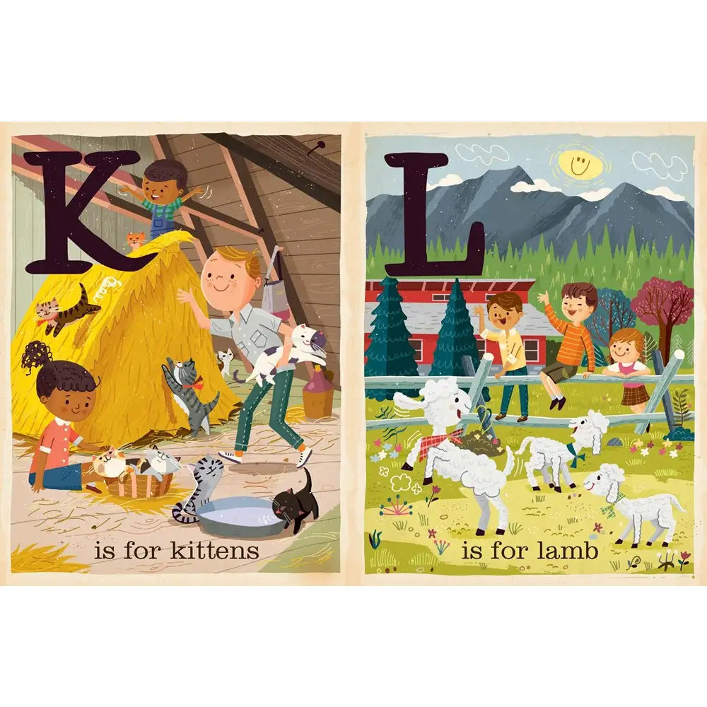 F is for Farm : Alphabet Book