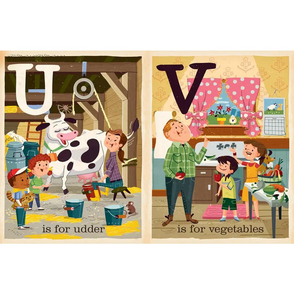 F is for Farm : Alphabet Book