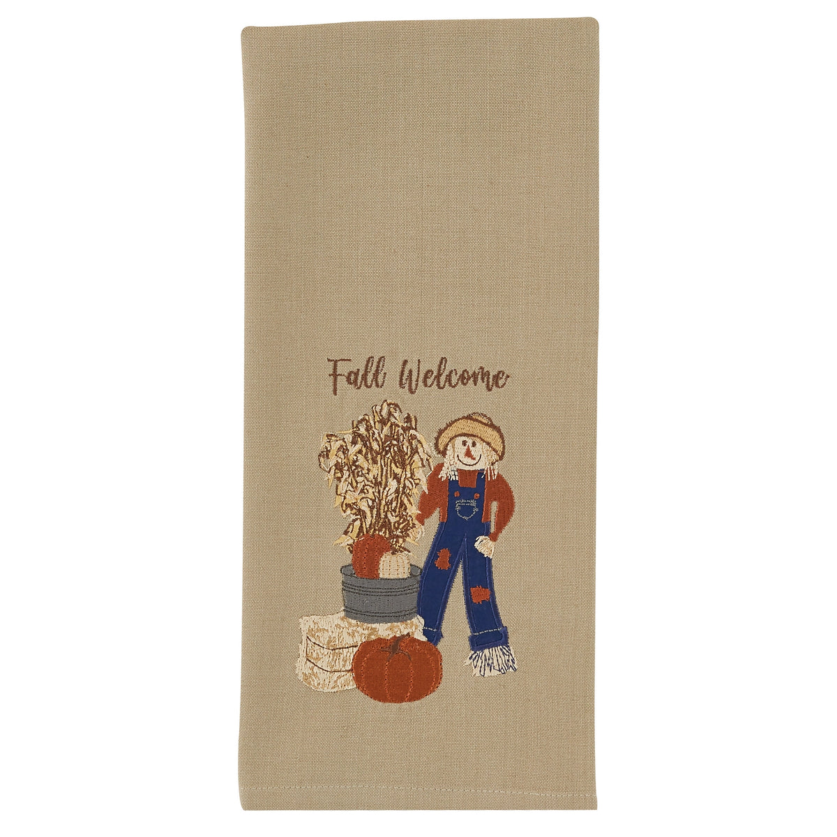 Scarecrow Welcome Towel