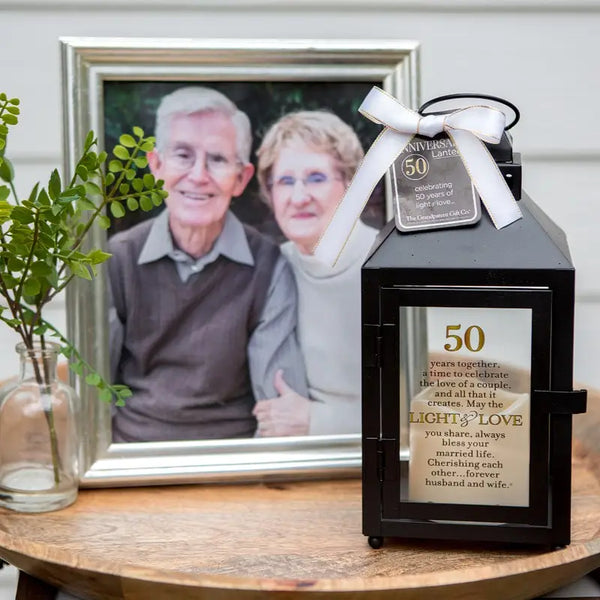 50th Anniversary Lantern - the olde farmstead