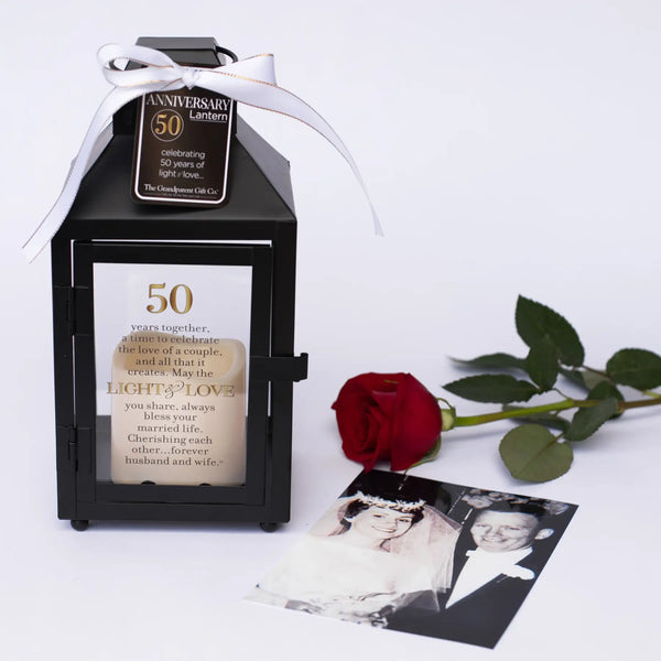 50th Anniversary Lantern - the olde farmstead