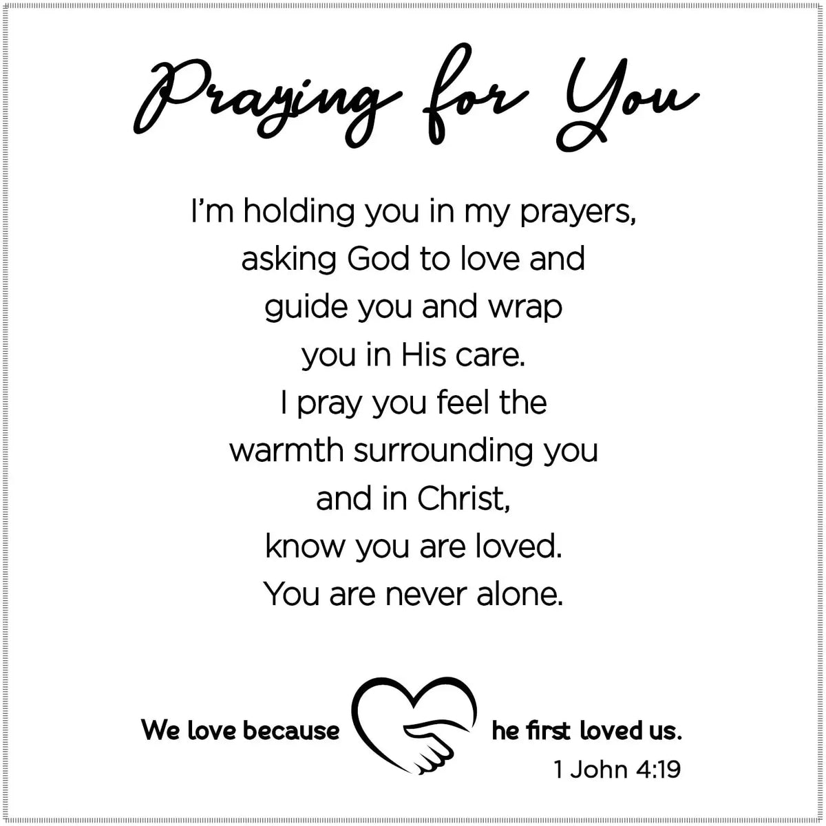 Softly Said Comfort Blanket: Praying for You