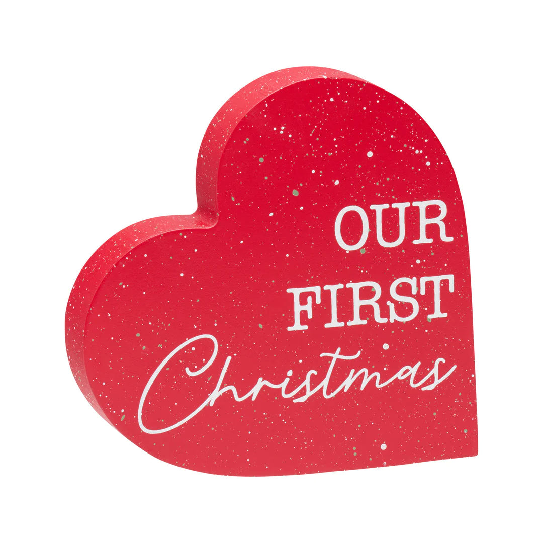 Our First Christmas Heart