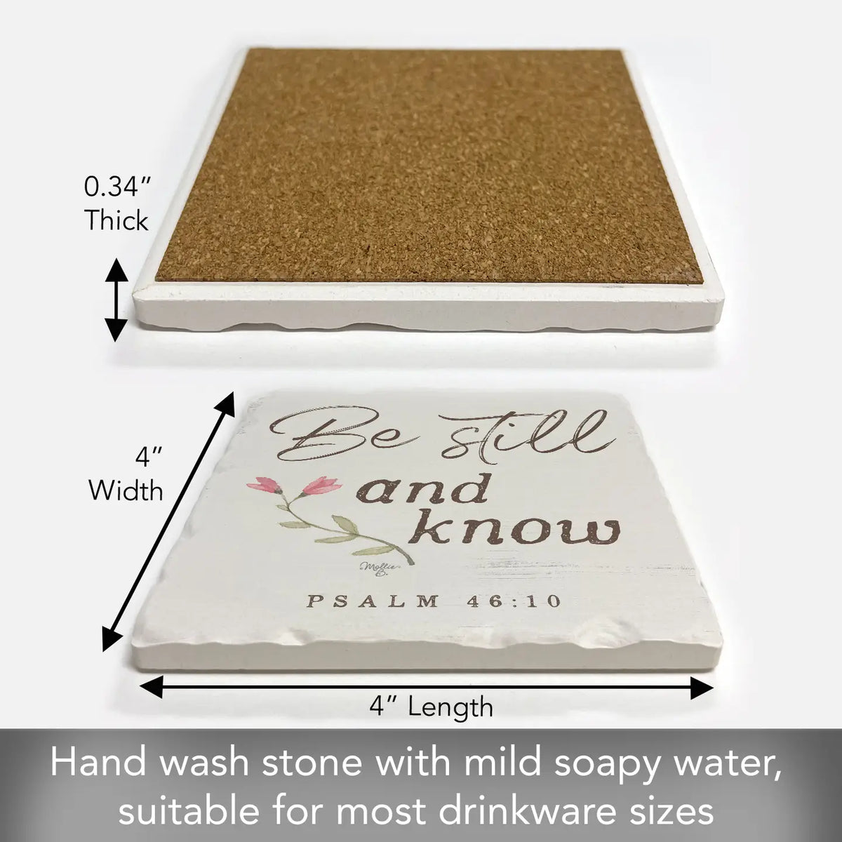 Be Still and Know Coaster