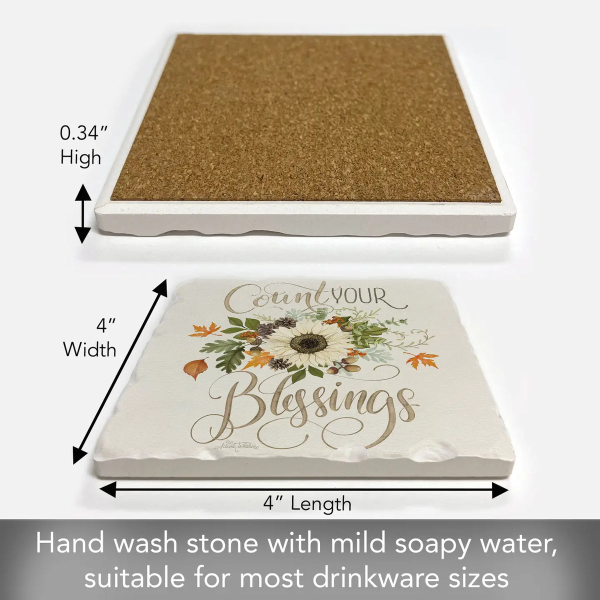 Count your Blessings Coaster