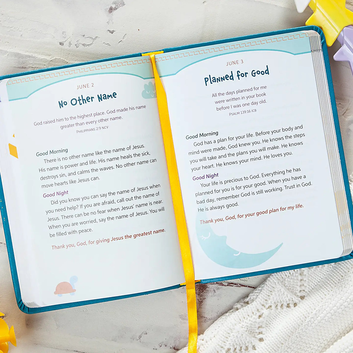 Good Morning and Good Night Children’s Devotional