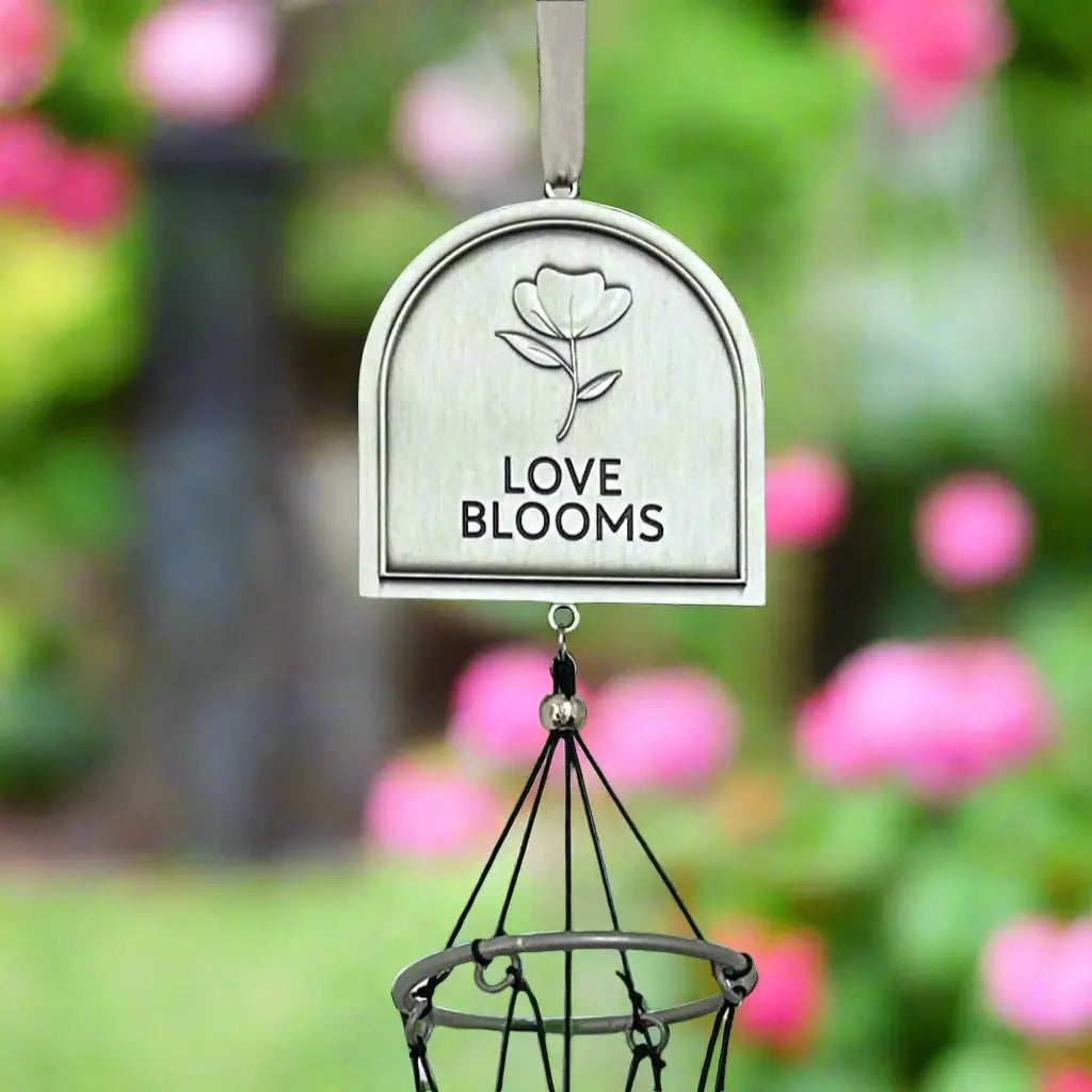 Love Blooms Sympathy Windchime