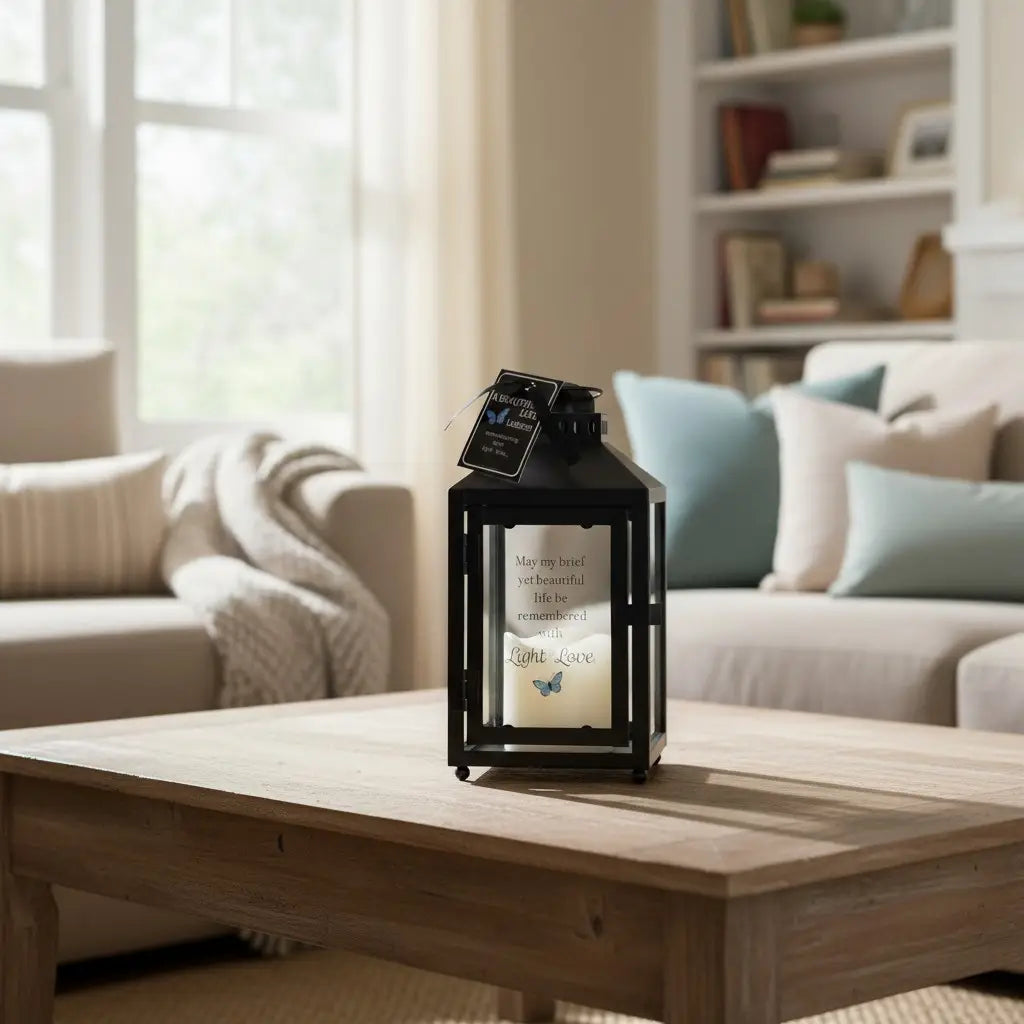 Miscarriage or Infant Loss Sympathy Memorial Lantern