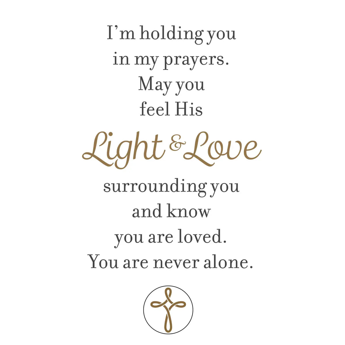 Holding you in my Prayers Lantern
