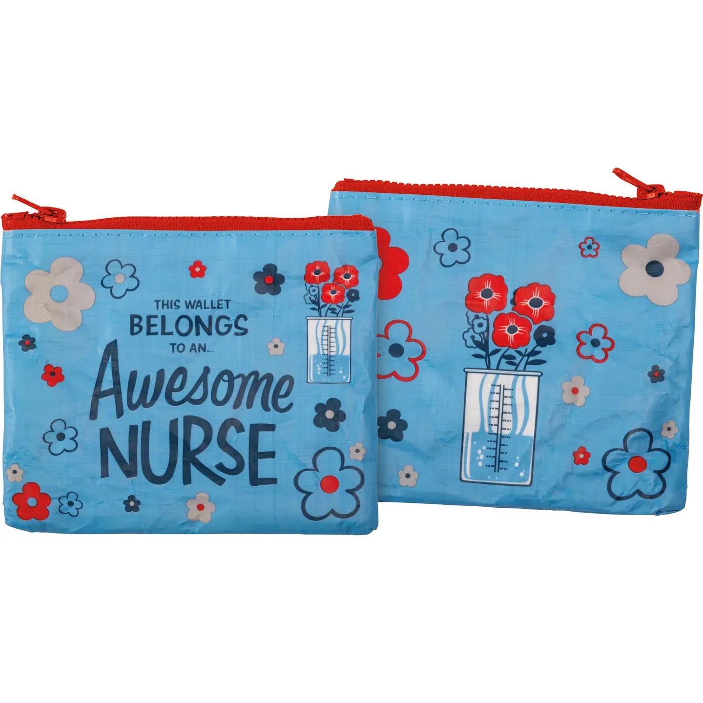 Awesome Nurse Zipper Wallet