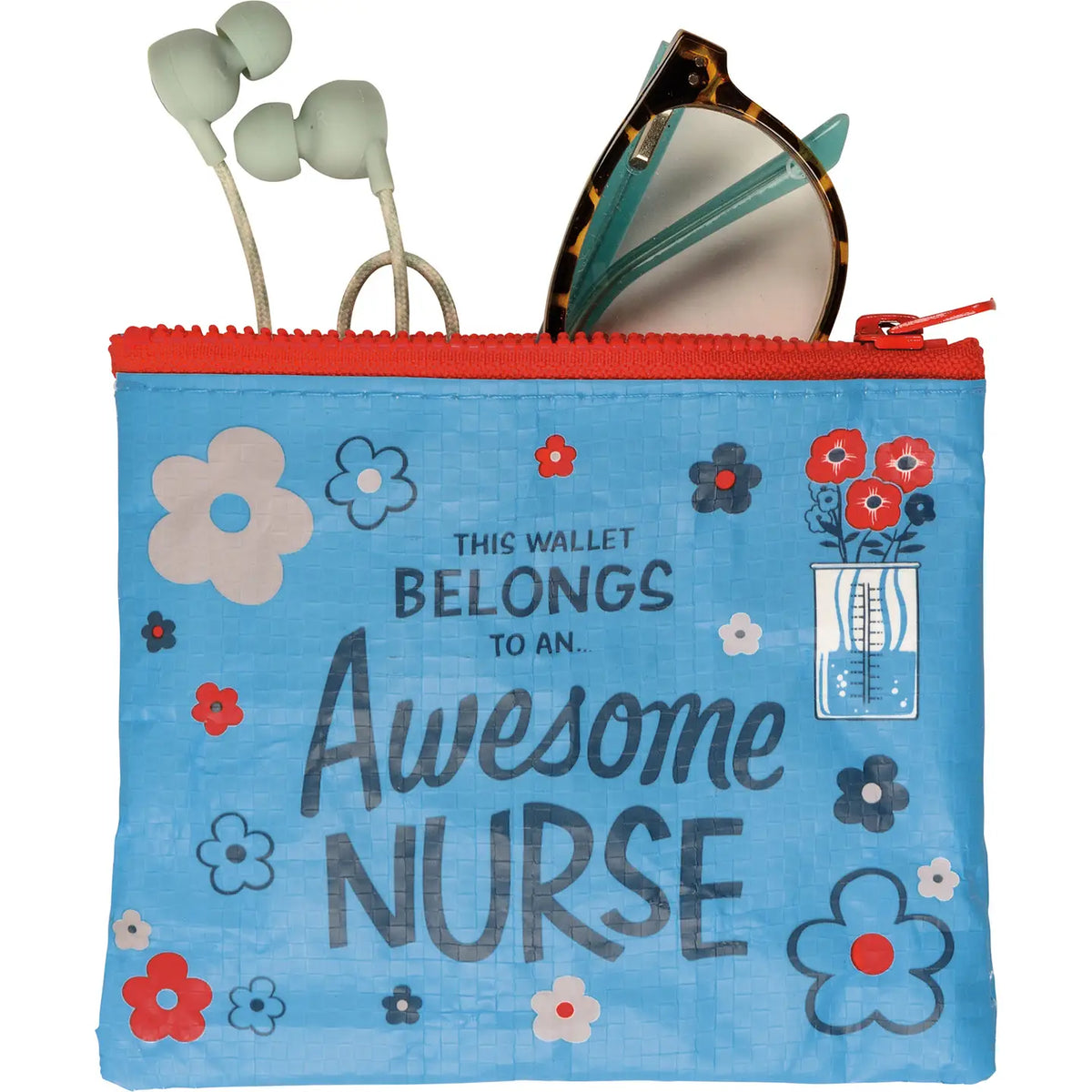 Awesome Nurse Zipper Wallet