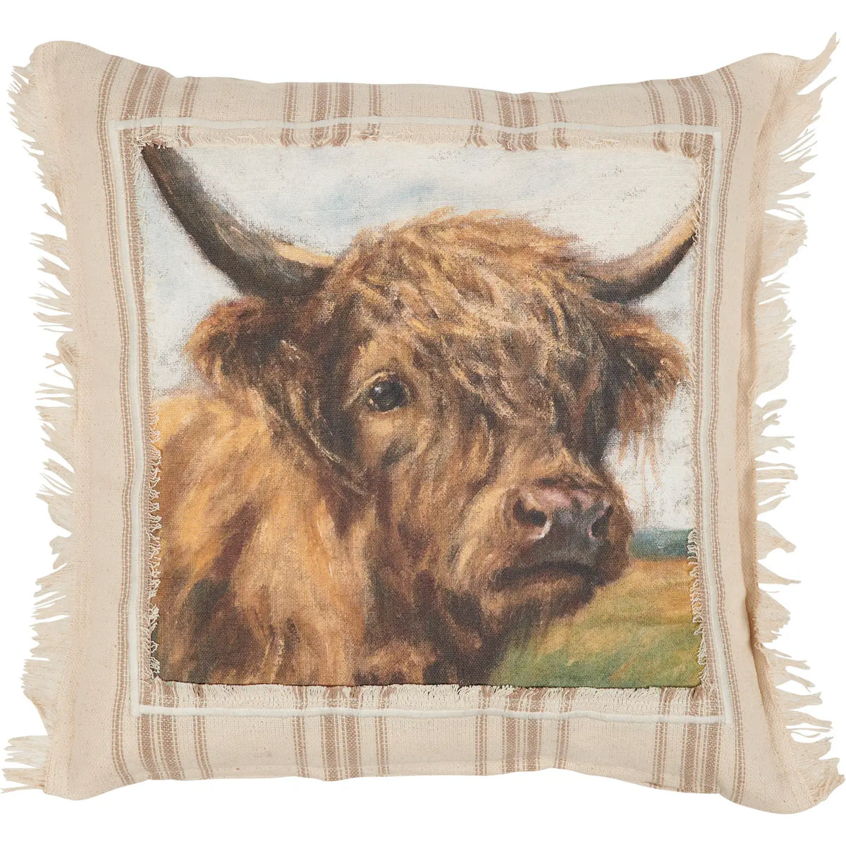 Highland Cow Pillow