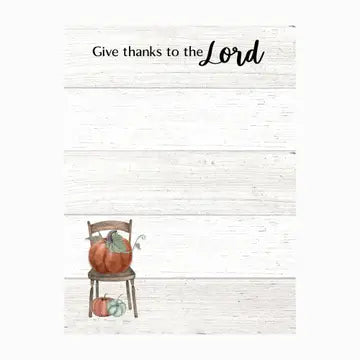 Give Thanks Mini Notepad