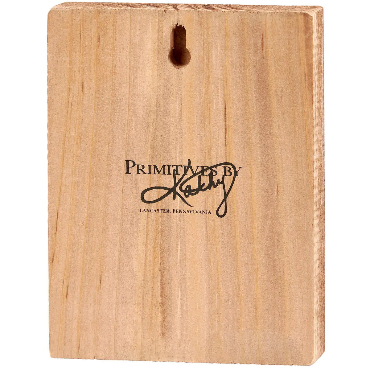 Christmas Eve Santa Block Sign