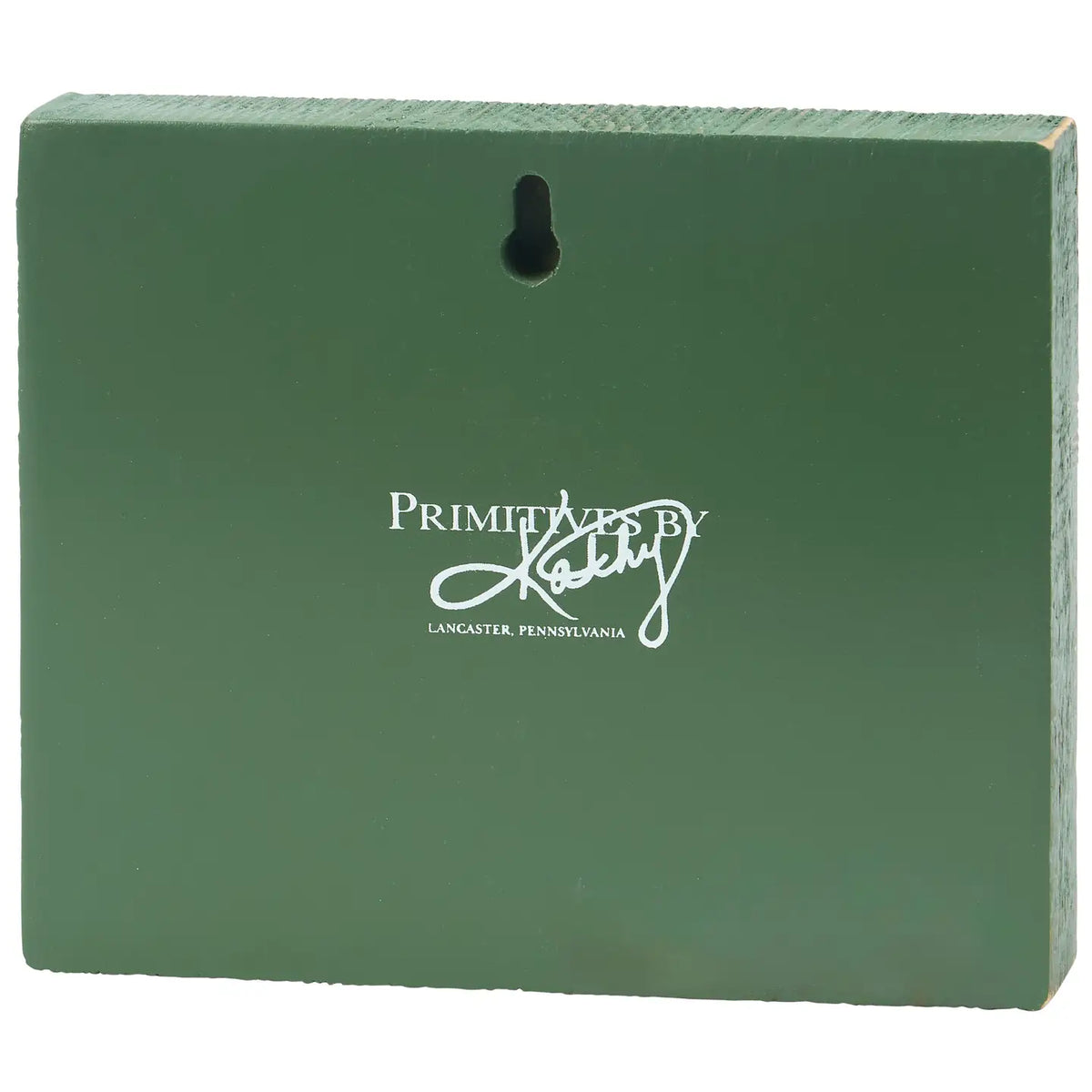 Snowy Cow Block Sign