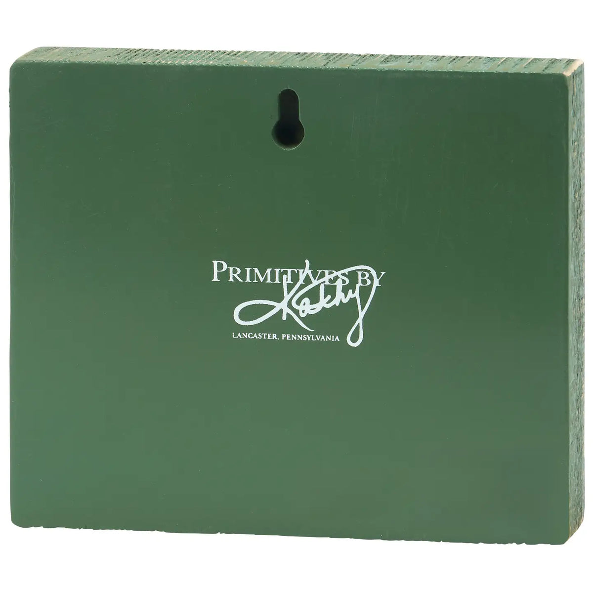 Snowy Donkey Block Sign