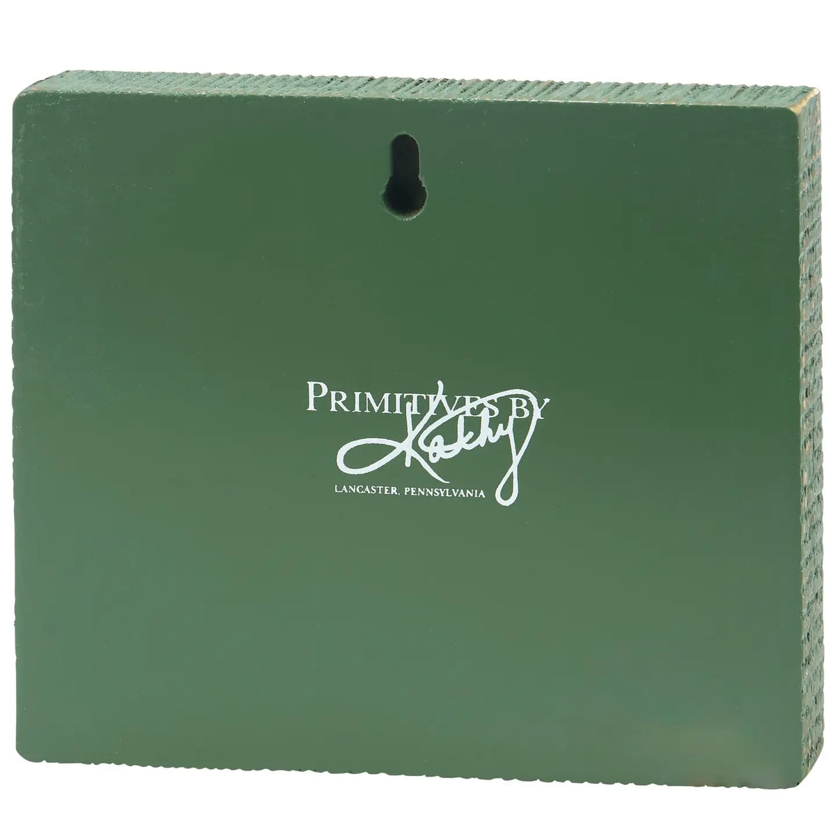 Snowy Highland Block Sign